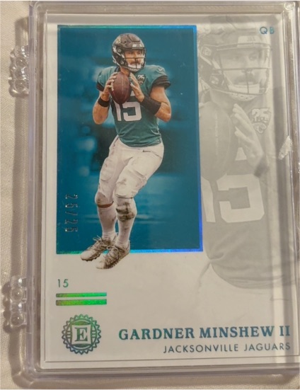 2020 Panini Encased #15 Gardner Minshew II — front
