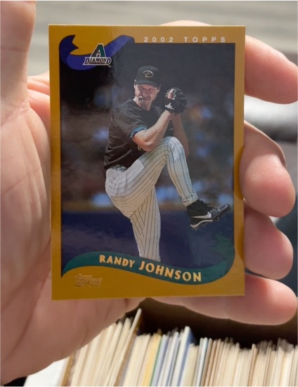 2002 Topps #200 Randy Johnson — front