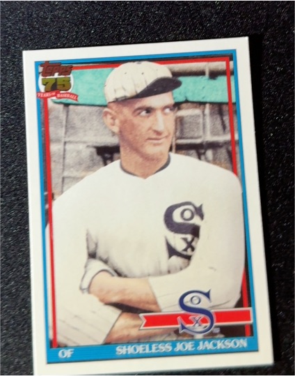 2026 Topps #T91-27 Shoeless Joe Jackson — front