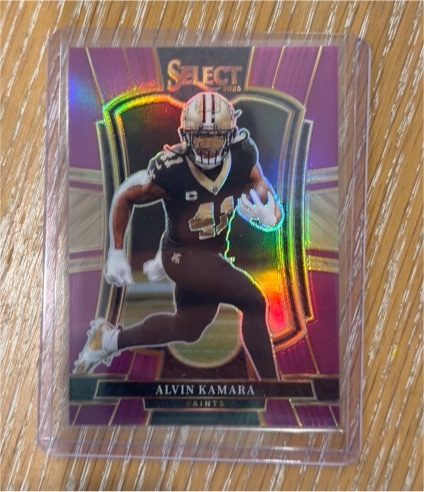 2020 Panini Select #35 Alvin Kamara — front