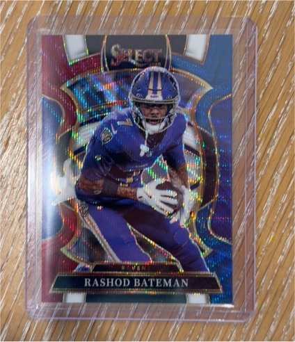 2025 Panini Select #62 Rashod Bateman — front