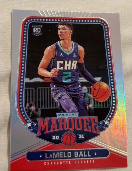 2020-21 Panini Chronicles Marquee #266 LaMelo Ball — front