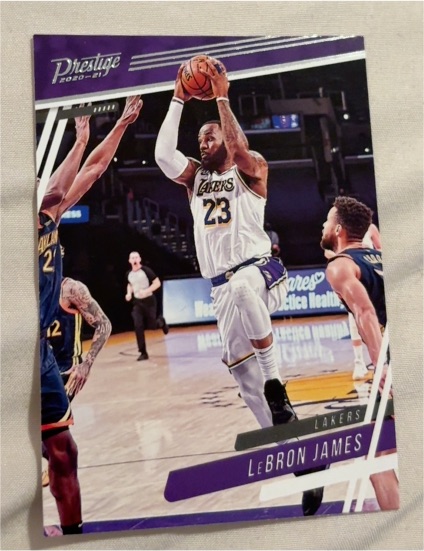 2020-21 Panini Chronicles Prestige #51 LeBron James — front