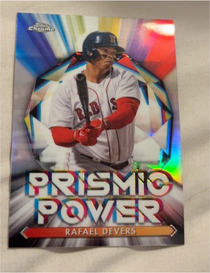 2021 Topps Chrome #PP-12 Rafael Devers Prismic Power — front