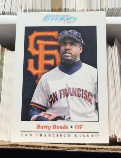 2001 Donruss Studio #2 Barry Bonds — front