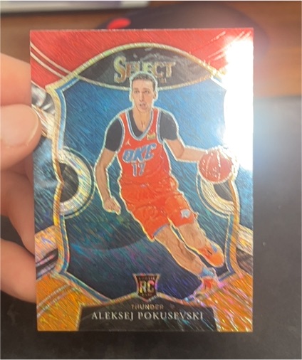 2020-21 Panini Select #77 Aleksej Pokusevski — front