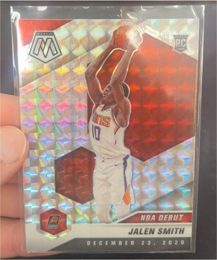 2020-21 Panini Mosaic #275 Jalen Smith NBA Debut RC — front