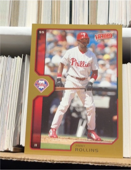 2002 Upper Deck Victory #434 Jimmy Rollins — front