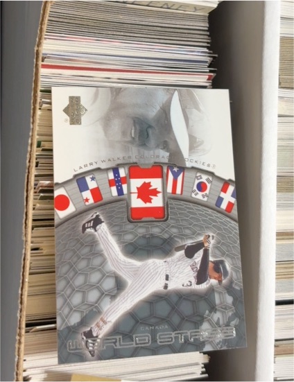 2002 Upper Deck World Stage #470 Larry Walker — front
