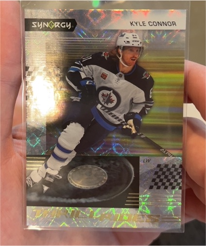 2023-24 Upper Deck Synergy Thrill Rides #TR-10 Kyle Connor — front