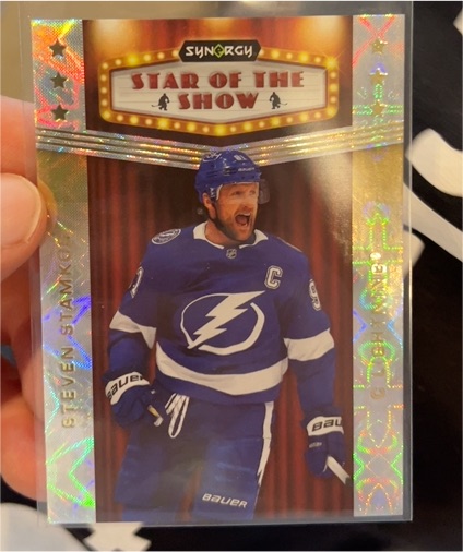 2023-24 Upper Deck Synergy #SOS-7 Steven Stamkos Star of the Show — front