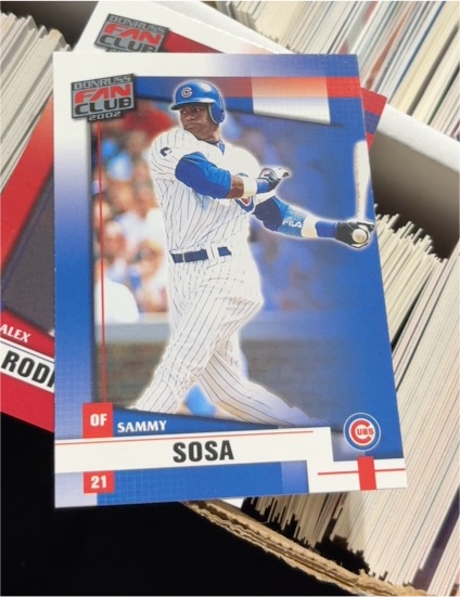 2002 Donruss Fan Club #66 Sammy Sosa — front