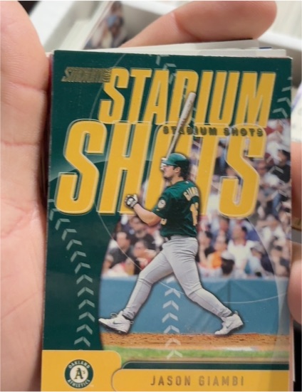 2002 Topps Stadium Club Stadium Shots #SS3 Jason Giambi — front
