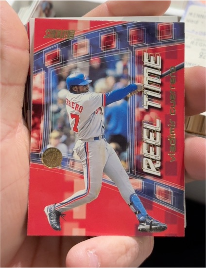 2002 Topps Stadium Club Reel Time #RT12 Vladimir Guerrero — front