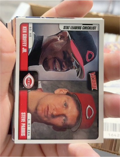 2001 Upper Deck Victory #531 Ken Griffey Jr. / Steve Parris — front