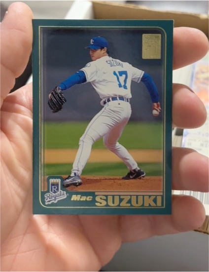 2001 Topps #557 Mac Suzuki — front