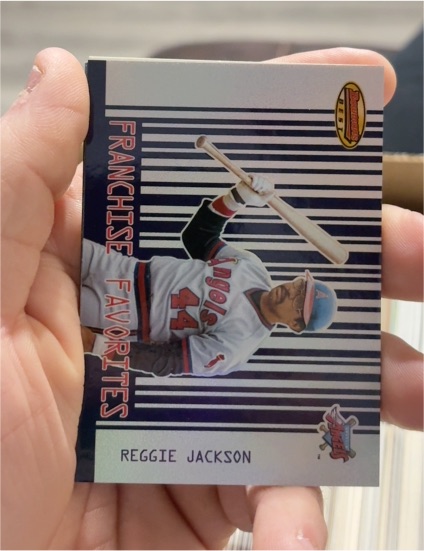 2001 Bowman's Best #FF-RJ Reggie Jackson Franchise Favorites — front