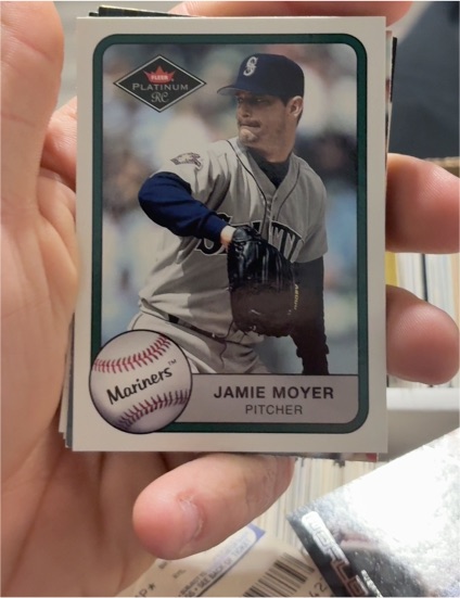2001 Fleer Platinum #400 Jamie Moyer — front