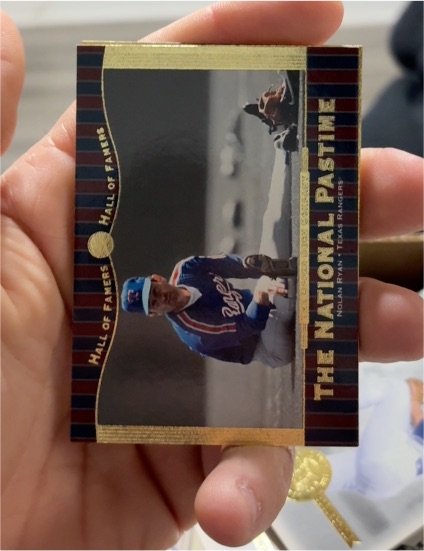 2001 Upper Deck Hall of Famers #63 Nolan Ryan — front