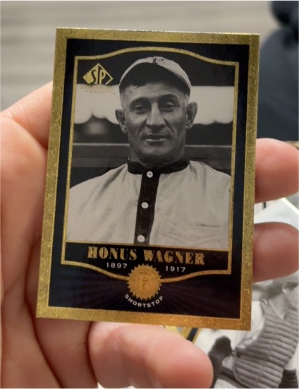 2001 Upper Deck SP Legendary Cuts #56 Honus Wagner — front