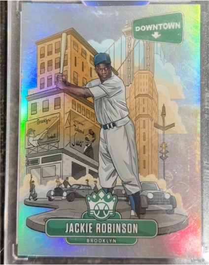 2022 Panini Donruss Downtown #D11 Jackie Robinson — front
