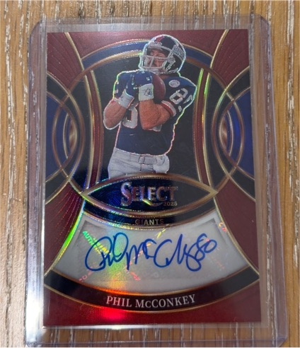2025 Panini Select #SP-PMY Phil McConkey — front