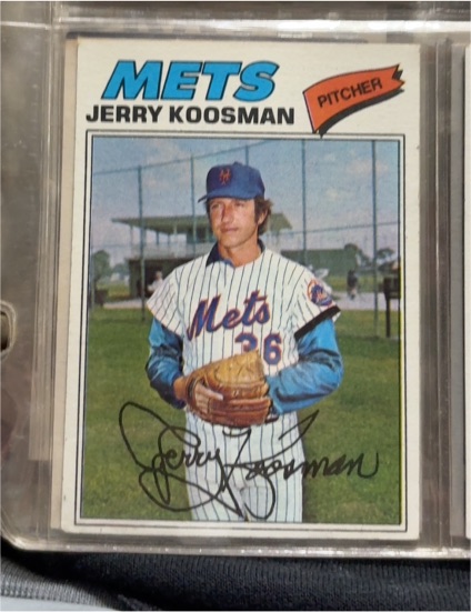 1977 Topps #300 Jerry Koosman — front