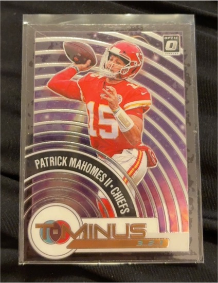 2020 Panini Donruss Optic #TM-4 Patrick Mahomes II T-Minus Insert — front