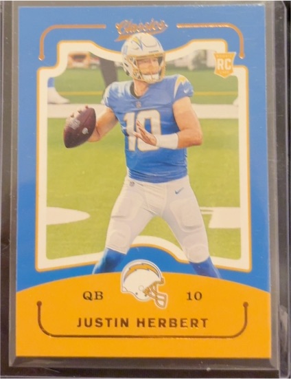 2020 Panini Chronicles Classics #CL-3 Justin Herbert — front