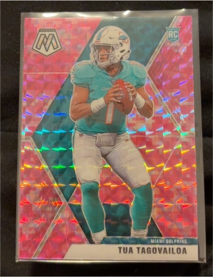 2020 Panini Mosaic #203 Tua Tagovailoa — front