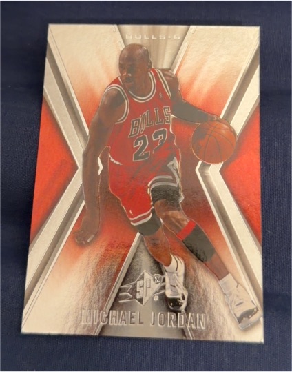 2005-06 Upper Deck SPx #10 Michael Jordan — front