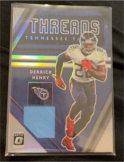 2020 Panini Donruss Optic Threads #DT-DH Derrick Henry — front