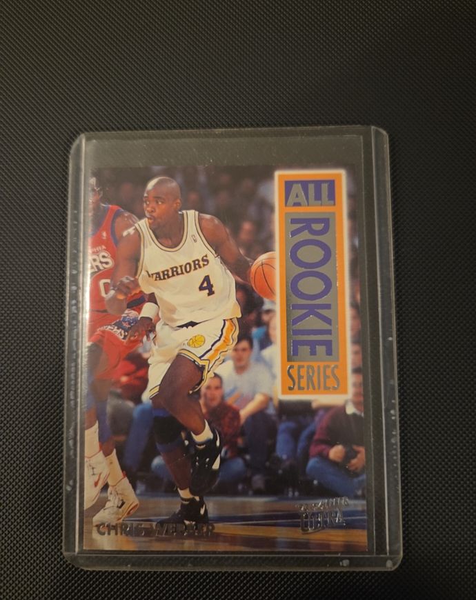 1993-94 Fleer Ultra All Rookie Series #15 Chris Webber — front