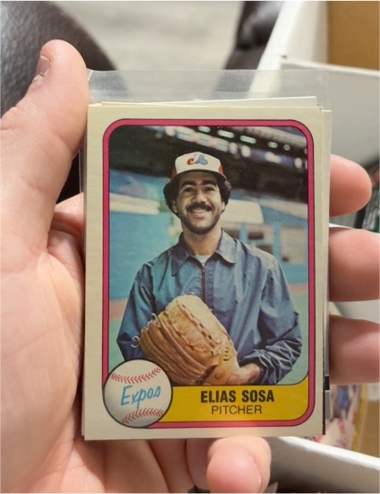 1981 Fleer #151 Elias Sosa Montreal Expos — front