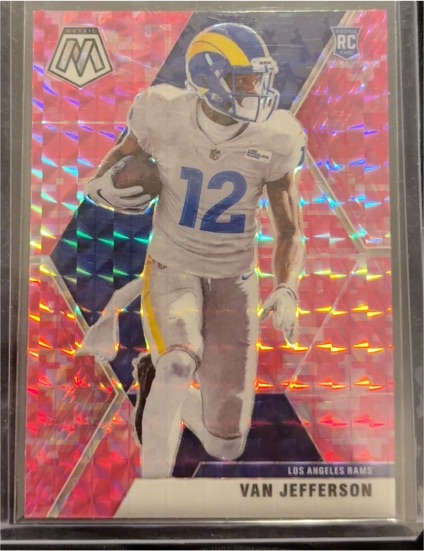 2020 Panini Mosaic #224 Van Jefferson — front