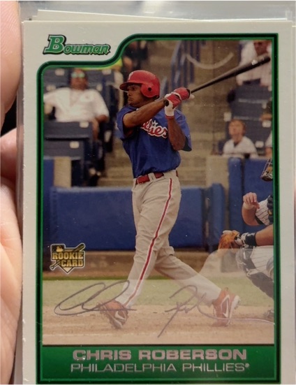 2006 Bowman Draft Picks & Prospects #BDP47 Chris Roberson — front