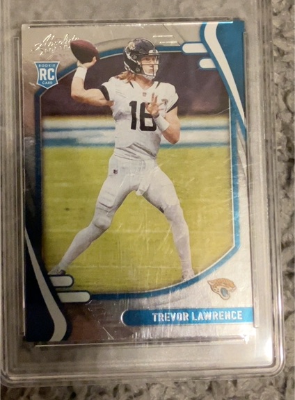 2021 Panini Absolute #101 Trevor Lawrence — front