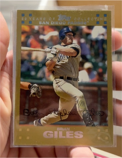 2007 Topps #349 Brian Giles — front