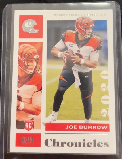 2020 Panini Chronicles #19 Joe Burrow — front