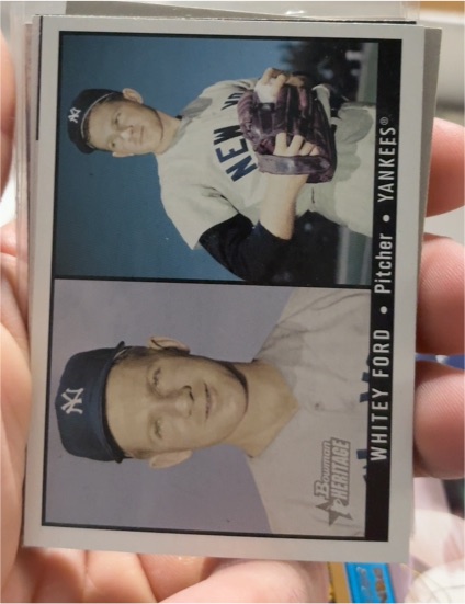 2003 Bowman Heritage #177 Whitey Ford — front