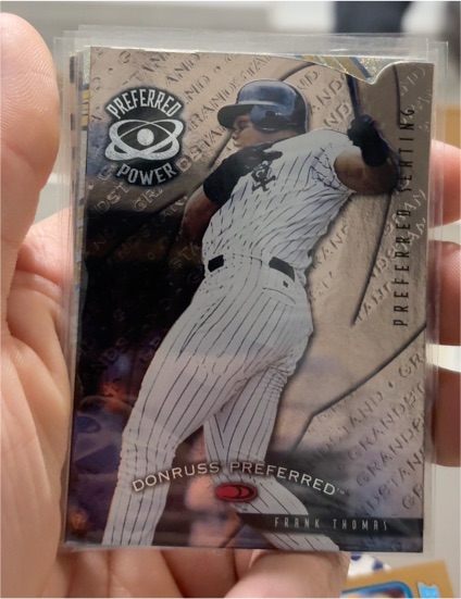 1998 Donruss Preferred Power #169 Frank Thomas — front