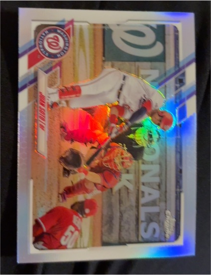 2021 Topps Chrome #150 Juan Soto — front