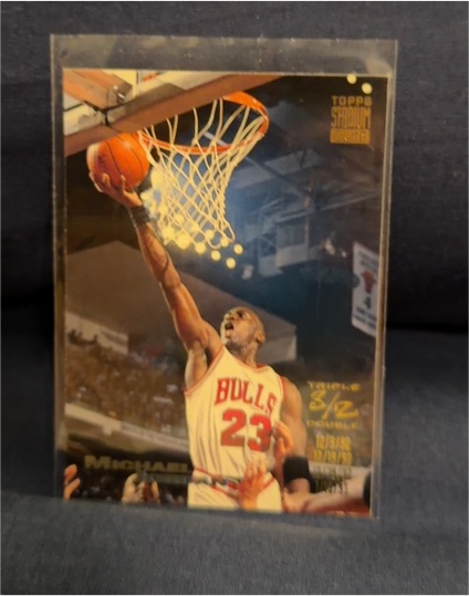 1993-94 Topps Stadium Club #1 Michael Jordan — front
