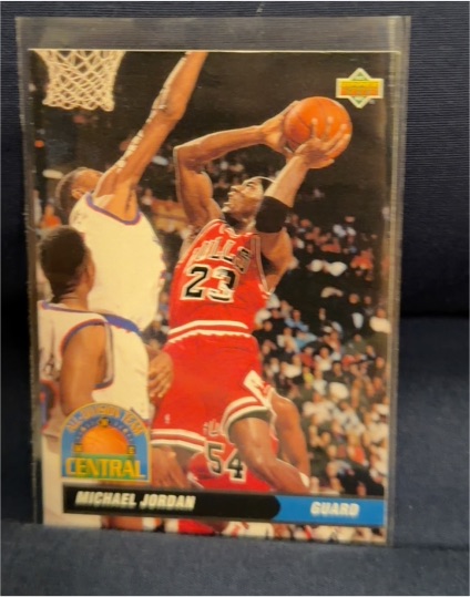 1992-93 Upper Deck All Division Team Central #AD9 Michael Jordan — front