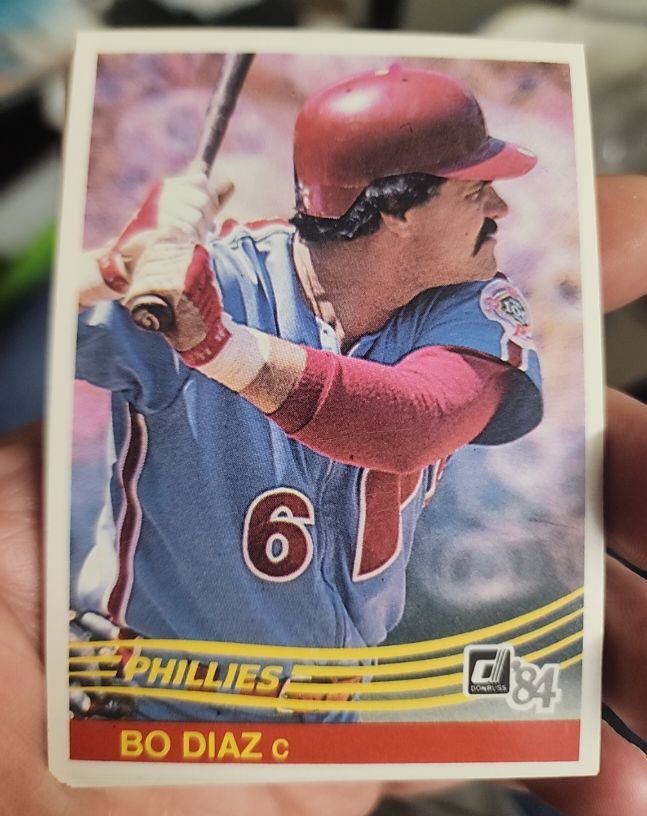 1984 Donruss #137 Bo Diaz — front