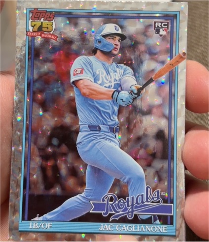 2026 Topps Series 1 #T91-42 Jac Caglianone — front