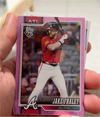 2026 Topps Series 1 #323 Jake Fraley — front