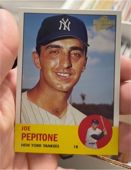 2003 Topps All-Time Fan Favorites #17 Joe Pepitone — front