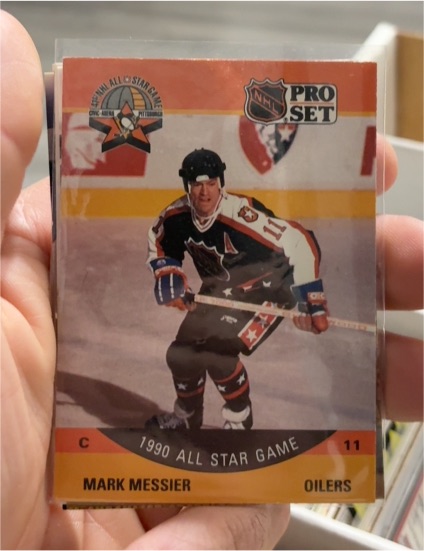 1990-91 Pro Set #349 Mark Messier — front