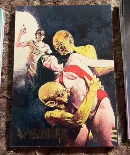 1995 Topps Visions of Vampirella #23 — front